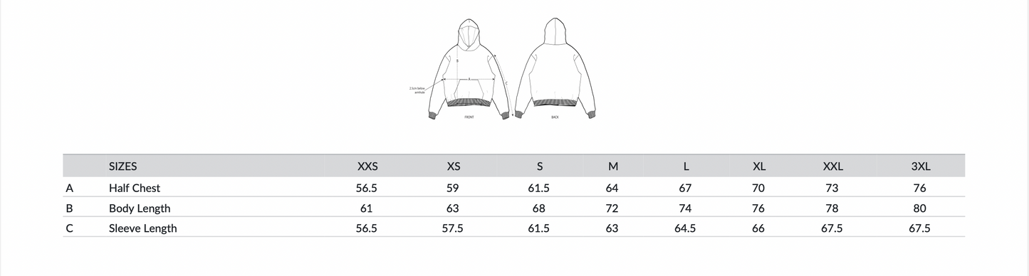 Hoodie schwarz