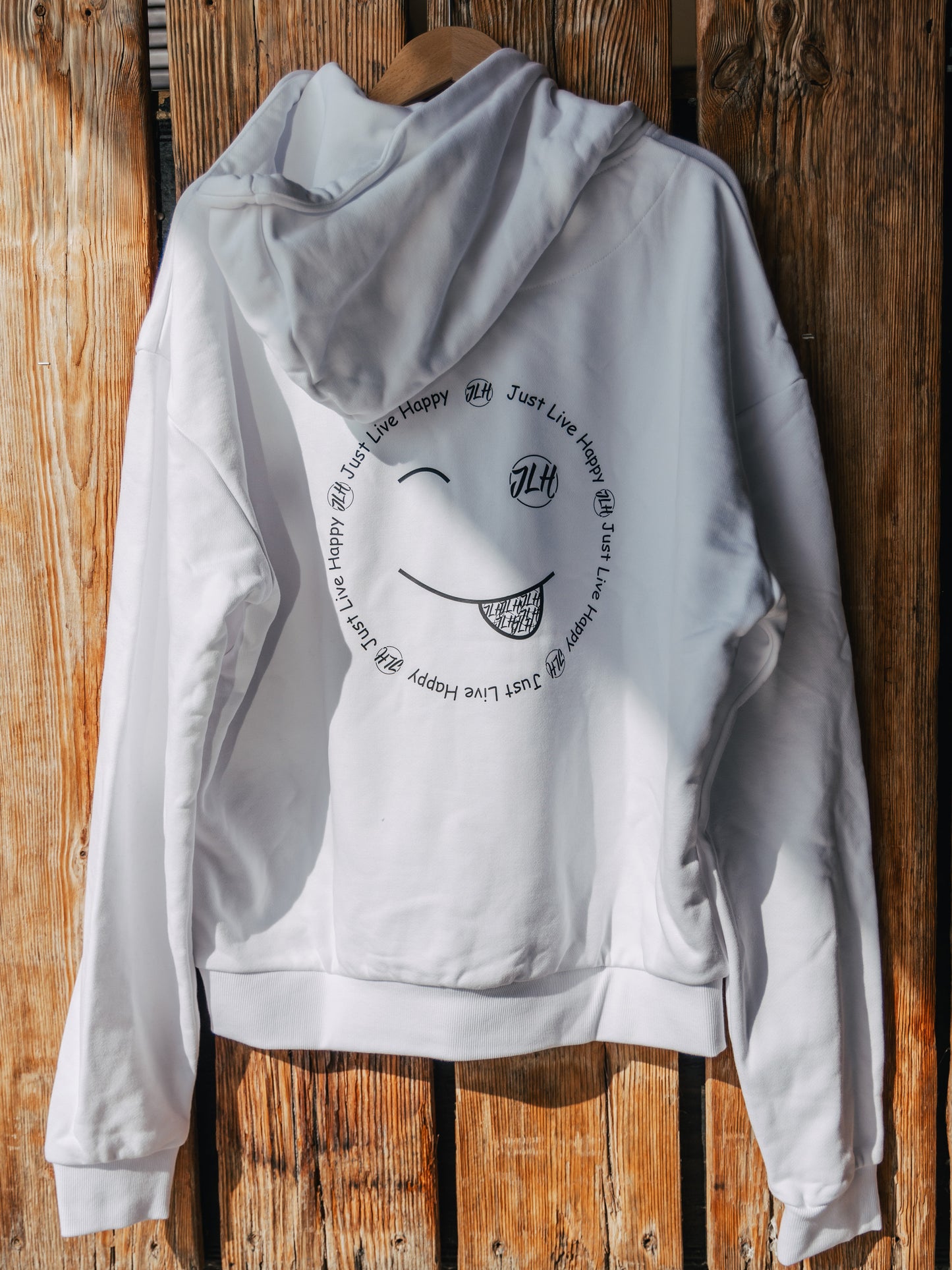 Hoodie weiß