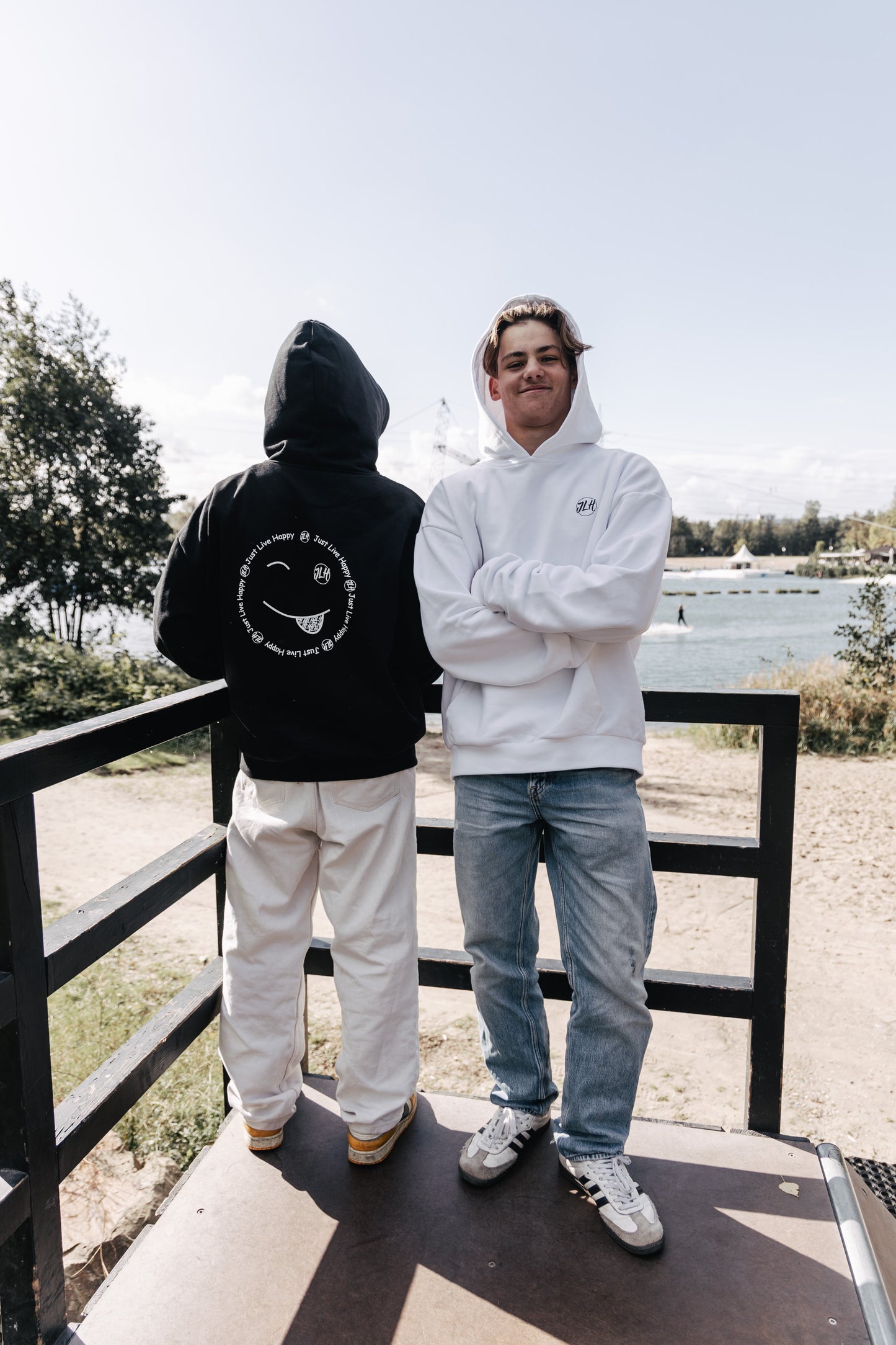 Hoodie schwarz