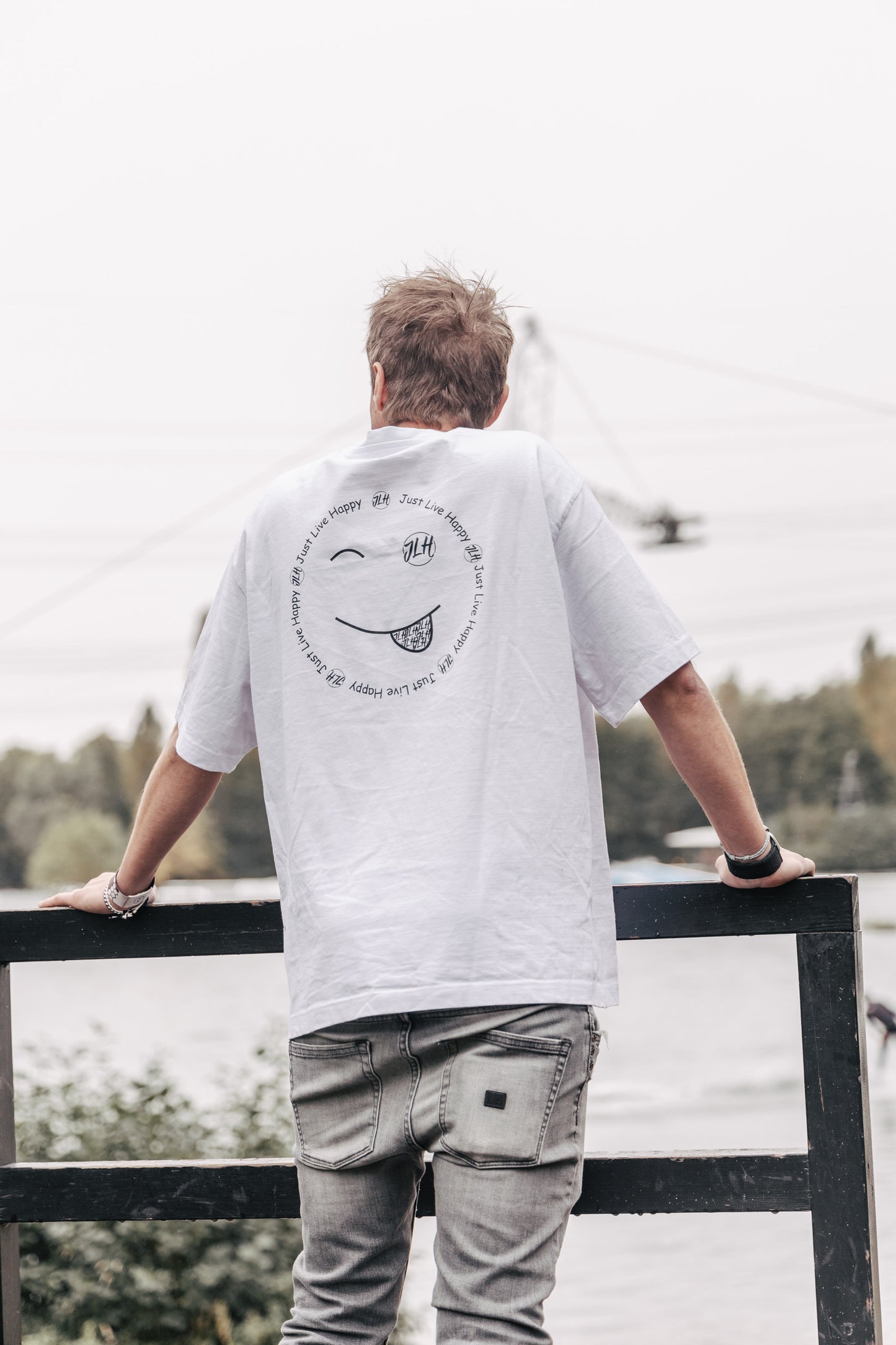 Oversize T-Shirt weiß