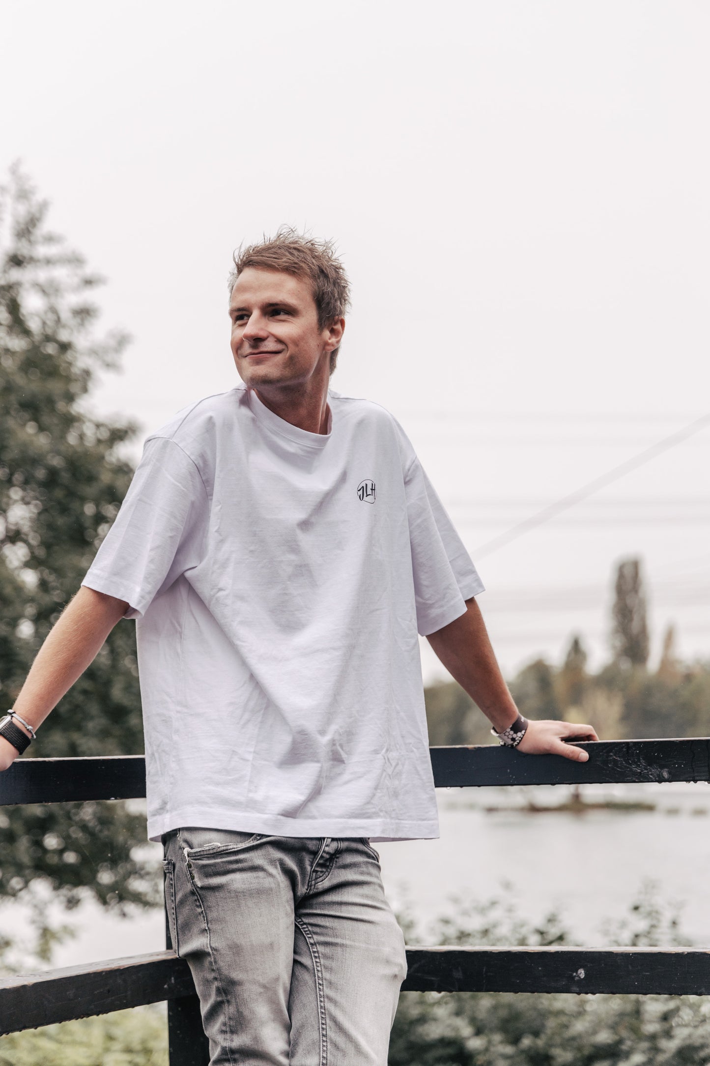Oversize T-Shirt weiß