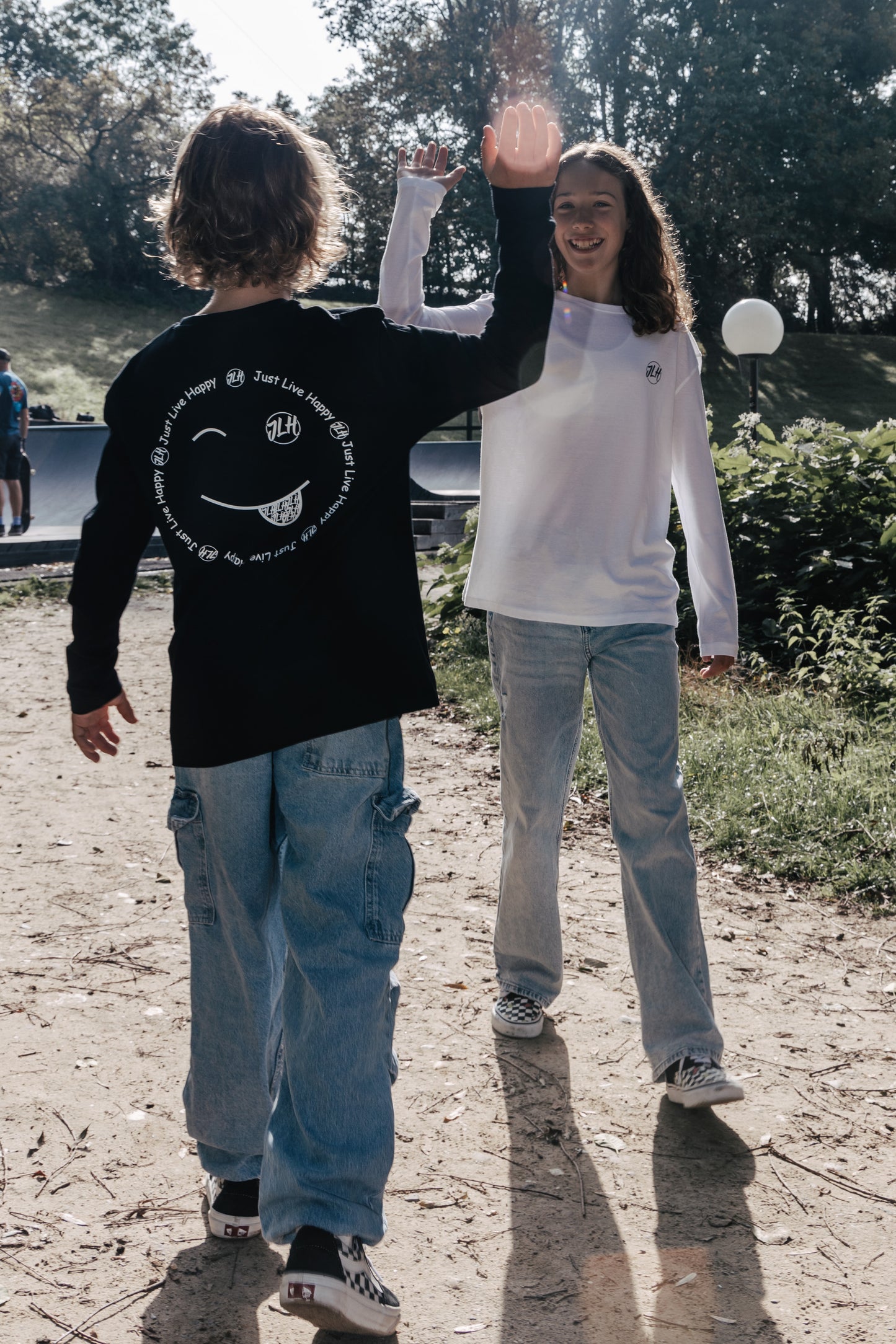 Kinder Longsleeve schwarz