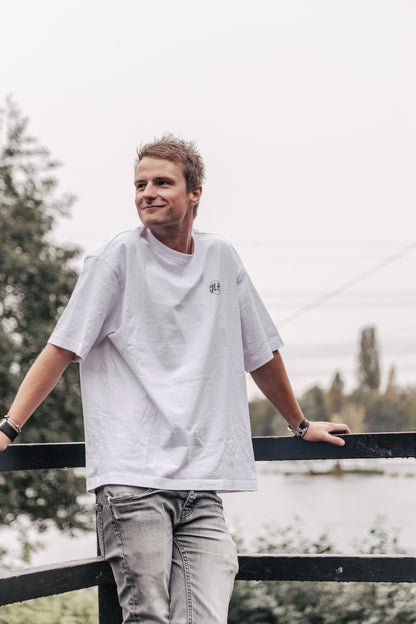 Oversize T-Shirt weiß