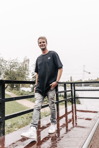 Oversize T-Shirt schwarz